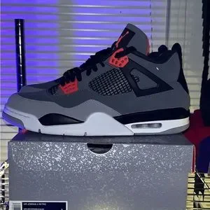 Nike Air Jordan 4 Retro OG “infared” size 13 Amazon.com | Nike Jordan Mens Air Jordan 4 Retro DH6927 061  main image 2